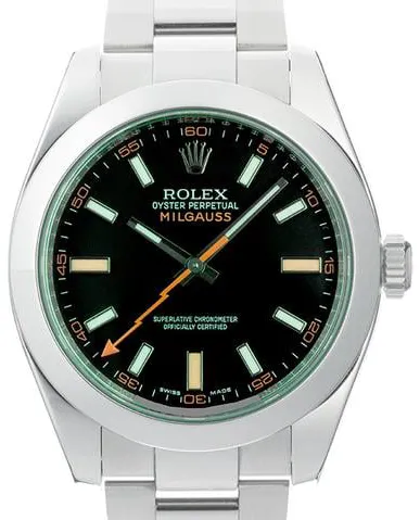 Rolex Milgauss 116400GV 40mm Stainless steel Black