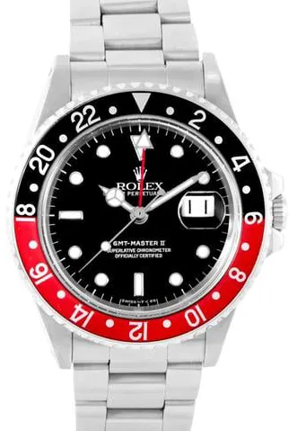 Rolex GMT-Master II 16760 40mm Stainless steel Black