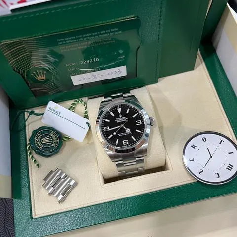 Rolex Explorer 224270 40mm Stainless steel Black 2