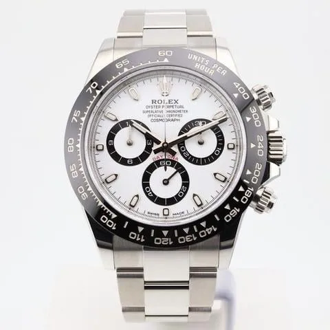 Rolex Daytona 116500LN 40mm Stainless steel White