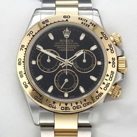 Rolex Daytona 116503 40mm Yellow gold and Stainless steel Black