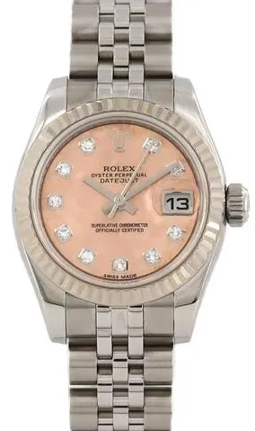 Rolex Lady-Datejust 179174G 26mm White gold Gold