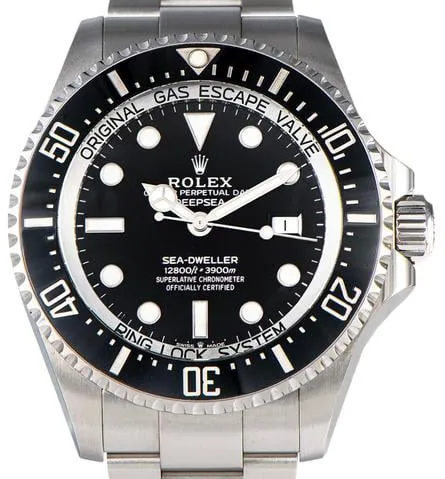 Rolex Sea-Dweller Deepsea 126660 44mm Stainless steel Black