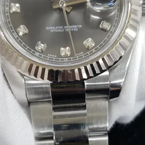 Rolex Datejust II 116334G 41mm Yellow gold and Stainless steel Gray 13