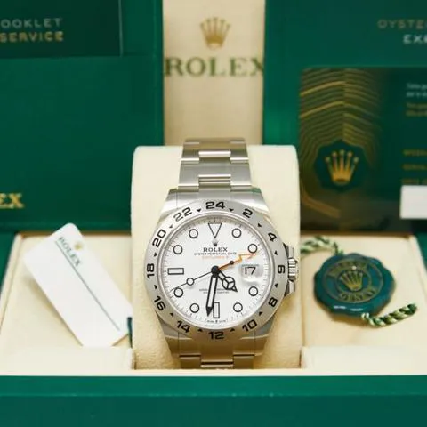 Rolex Explorer II 226570 42mm Stainless steel White