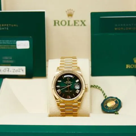 Rolex Day-Date 40 228238 40mm Yellow gold and 18k yellow gold Yellow