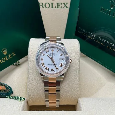 Rolex Datejust 31 278271 31mm Yellow gold and Stainless steel White