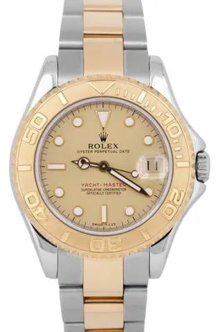 Rolex Yacht-Master 68623 35mm Yellow gold and Stainless steel Champagne