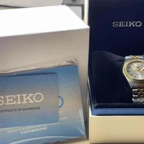 Seiko 5 SNXJ92 36mm Stainless steel Silver