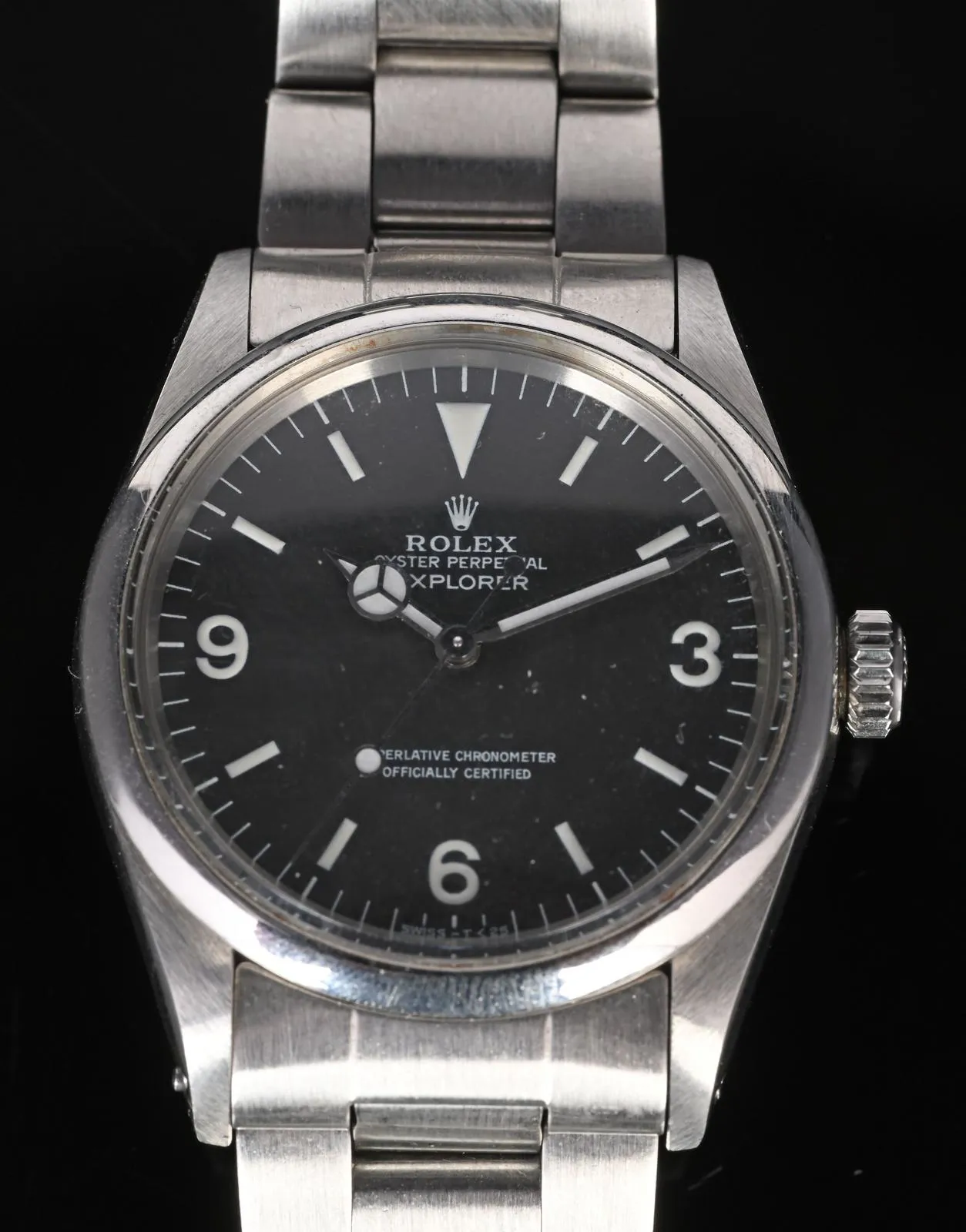 Rolex Oyster Perpetual Explorer 36mm Stainless steel Black