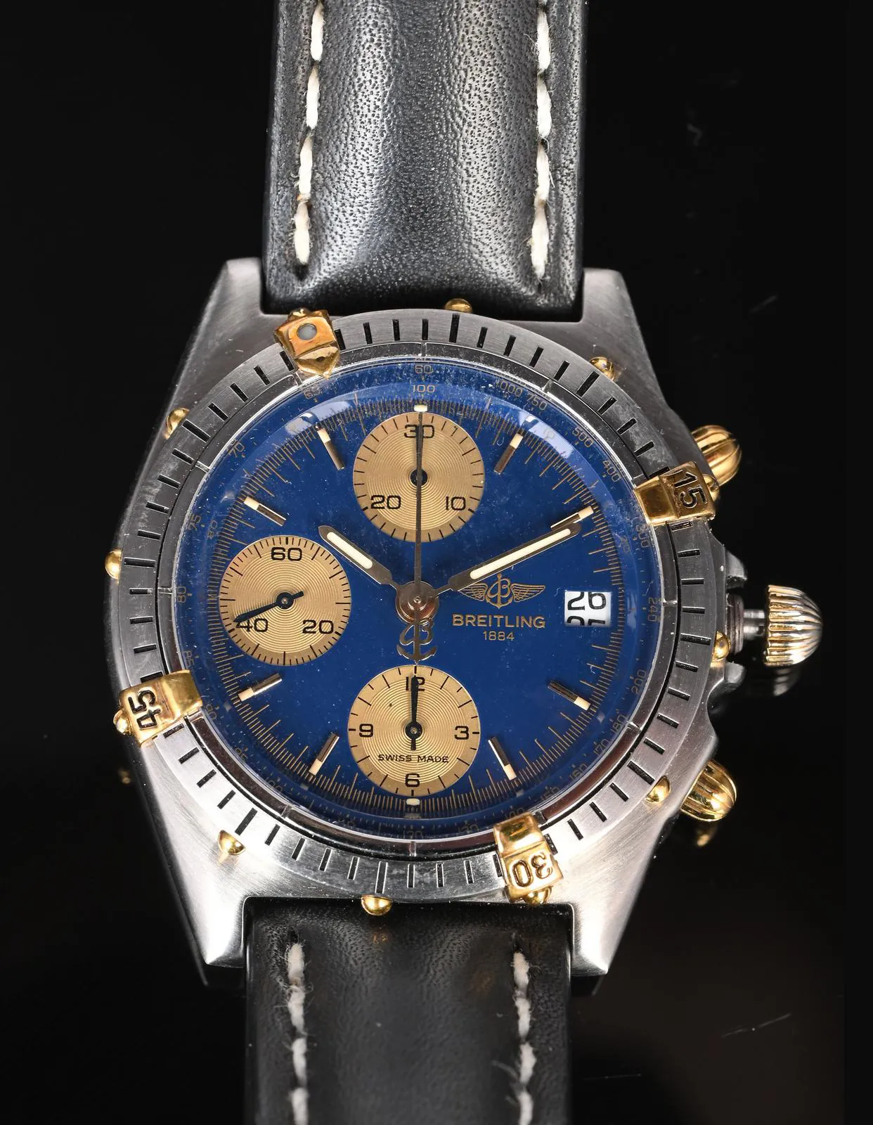 Breitling B13047 99106 40mm Stainless steel Blue