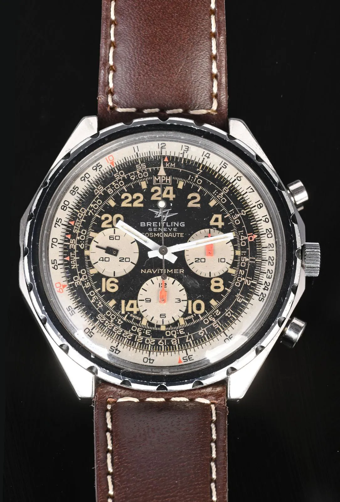 Breitling Navitimer 11525/67 48mm Stainless steel Black and Silver