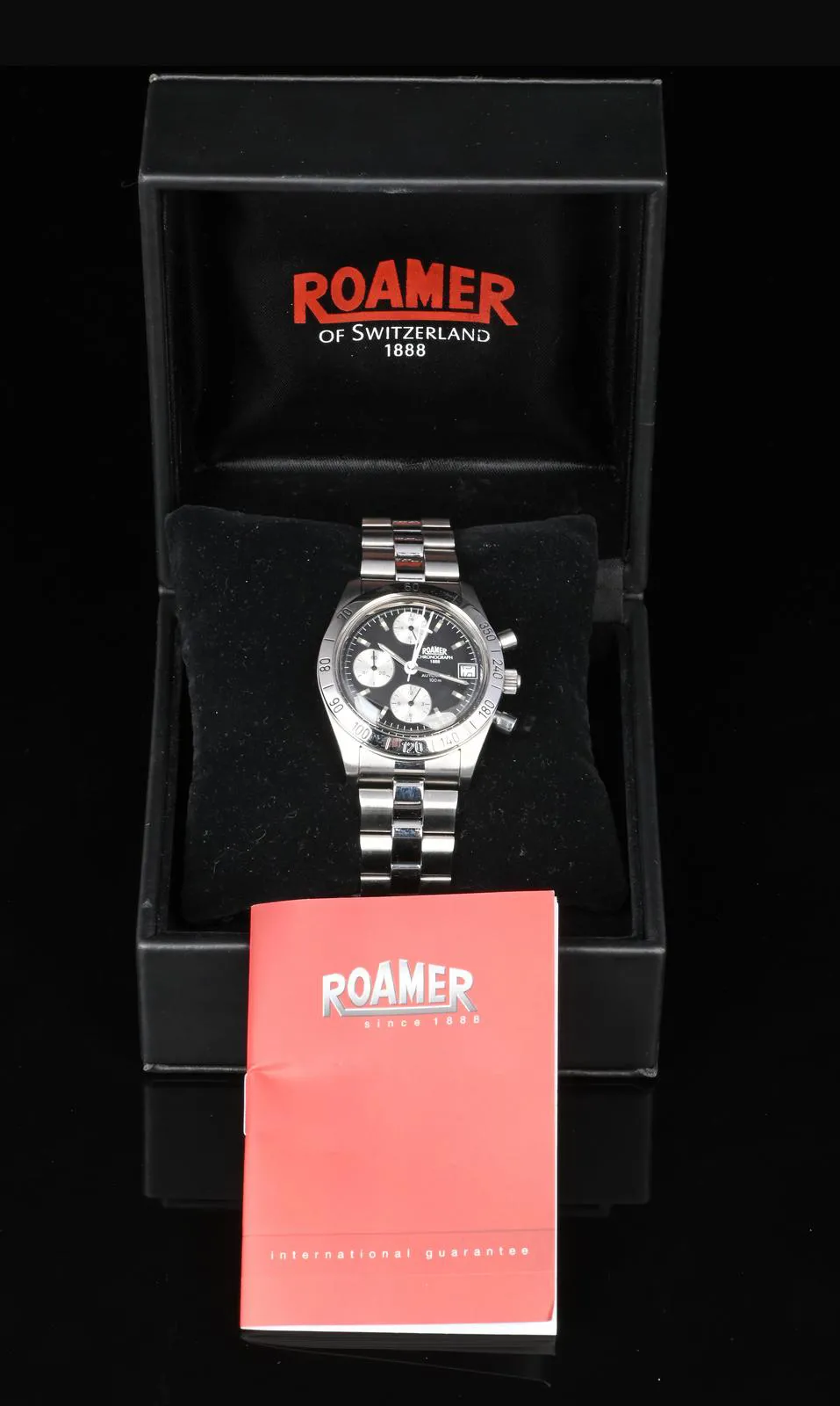 Roamer 986 842 36mm Stainless steel Black 3