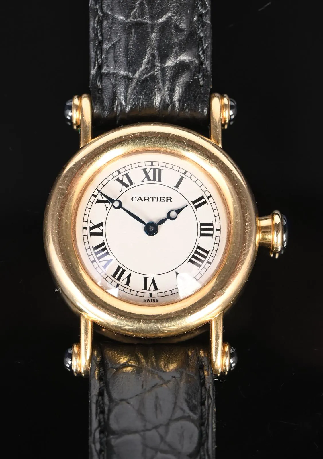 Cartier Diabolo 1440 C86774 28mm 18k Gold Cream