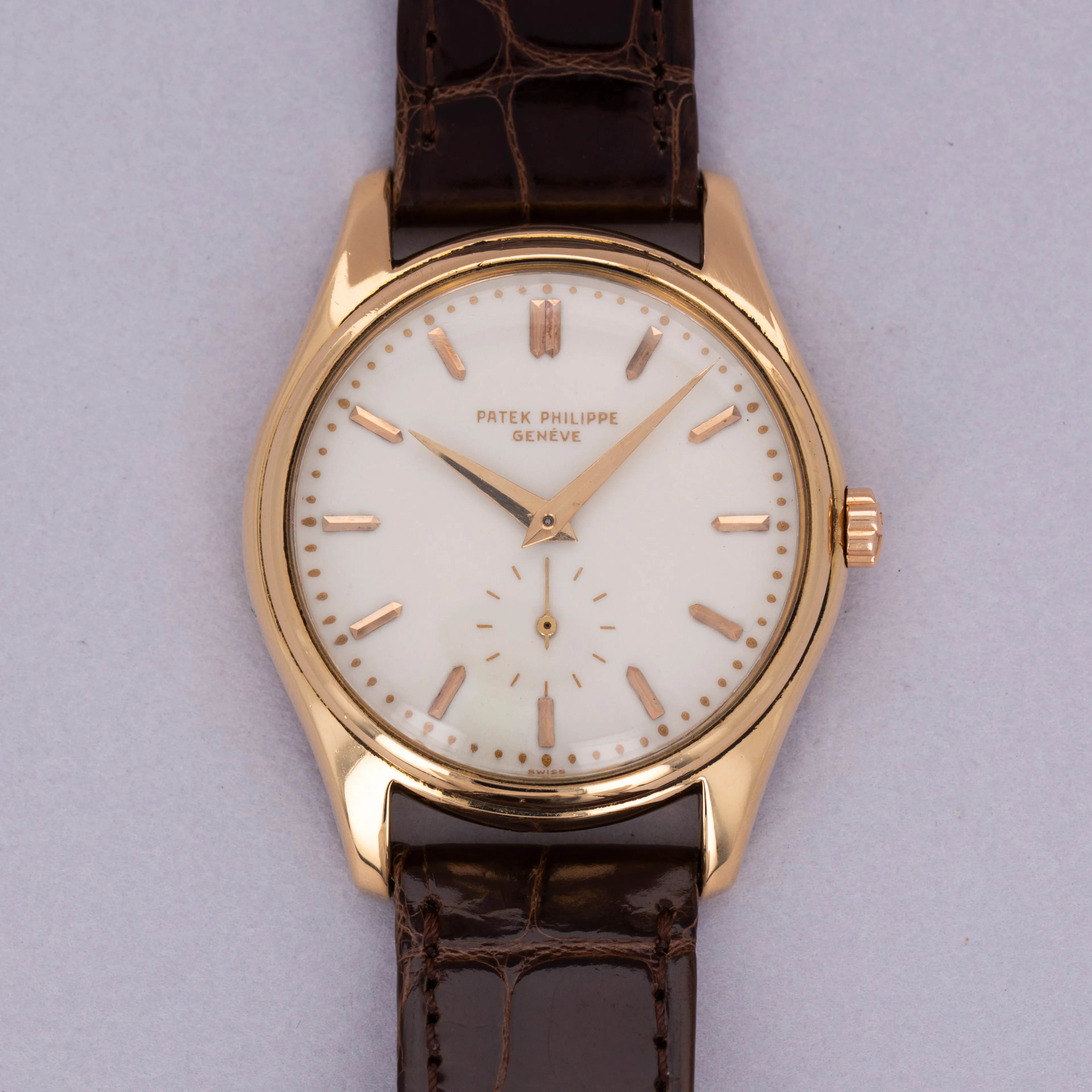 Patek Philippe Calatrava 2526 36mm 18k yellow gold White