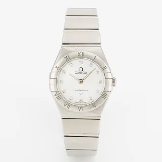 Omega Constellation Quartz 131.10.25.60.55.001 Stainless steel White