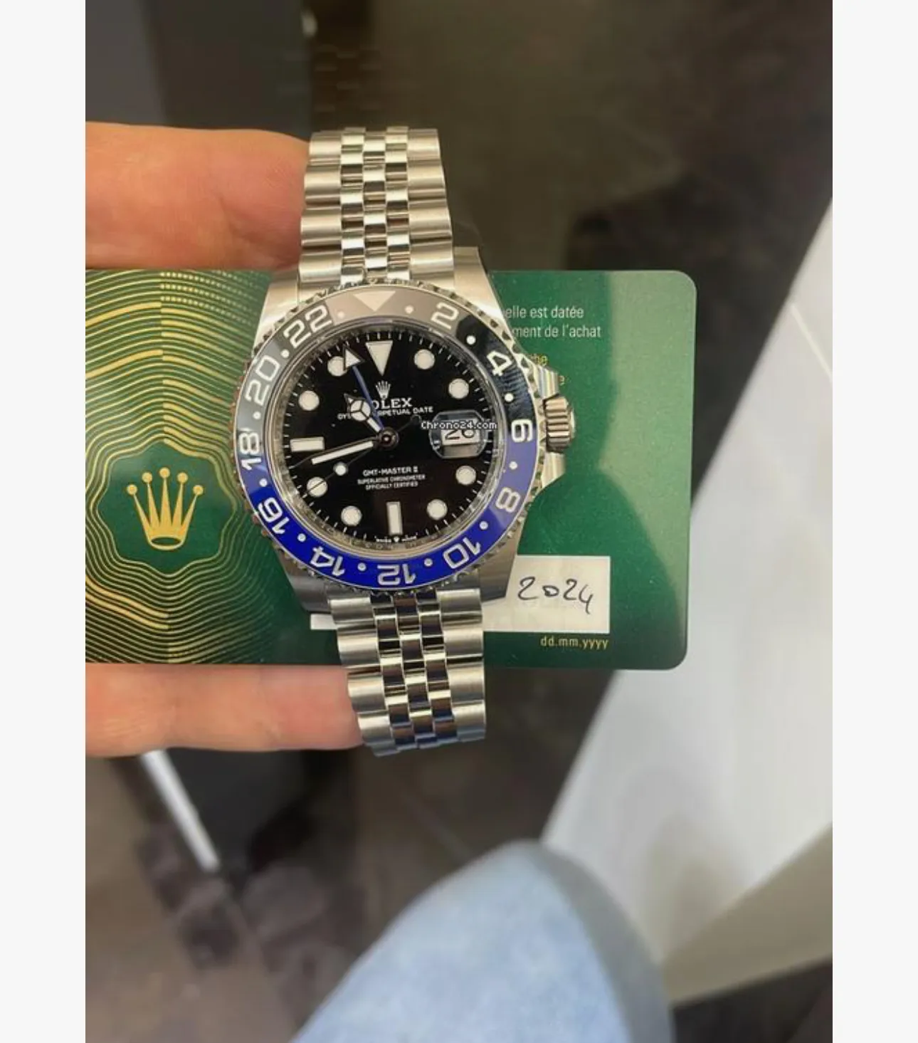 Rolex GMT-Master II 126710BLNR 40mm Stainless steel Black