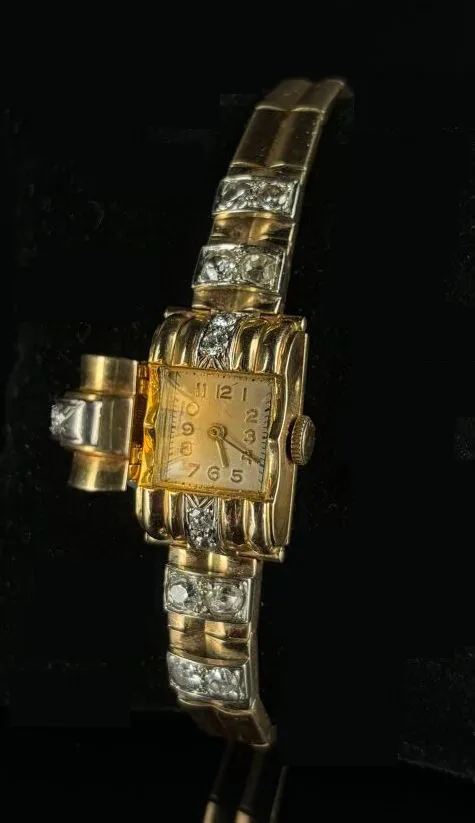 Anonymous 18k yellow gold Silver