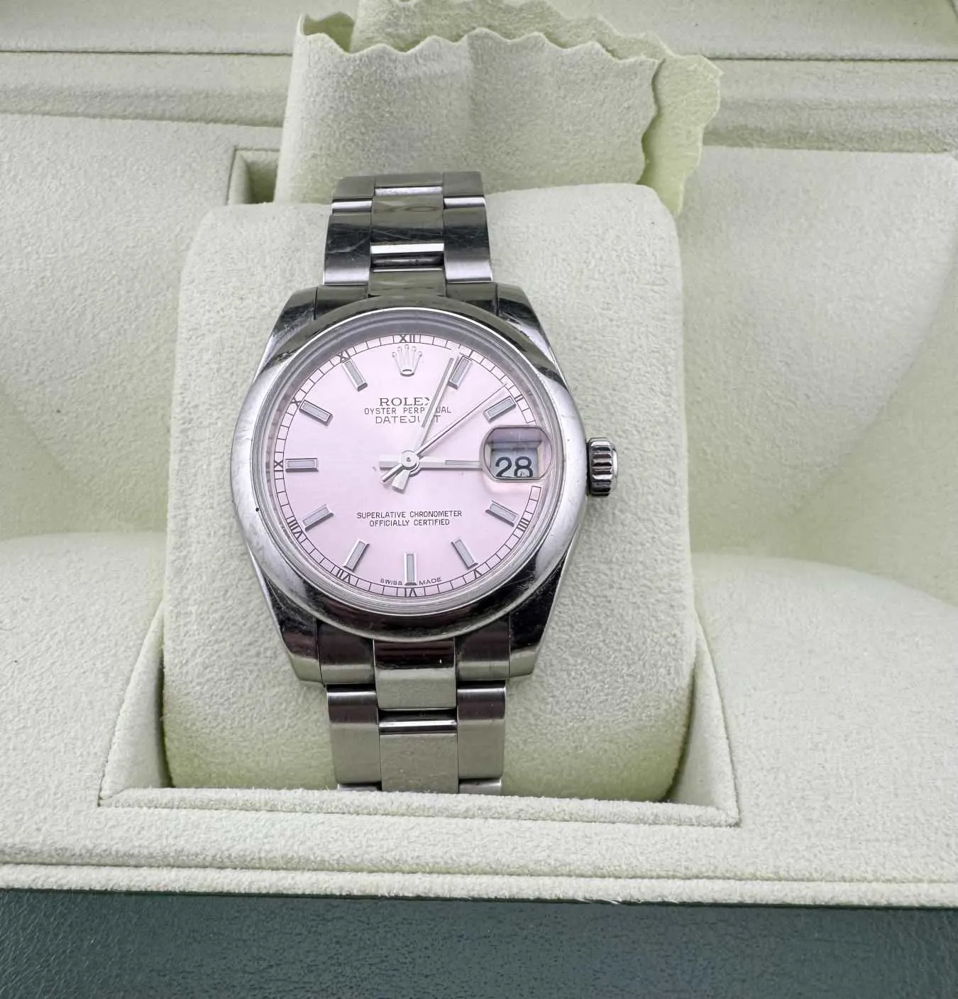 Rolex Datejust 31mm Stainless steel Rose