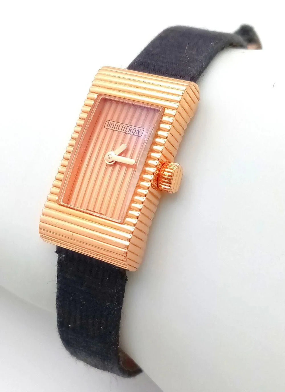 Boucheron 14mm 18k rose gold