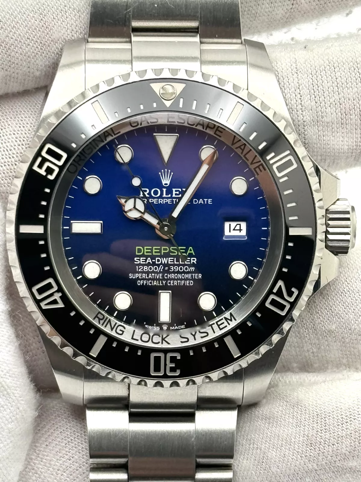 Rolex Sea-Dweller Deepsea 126660 44mm Stainless steel Blue