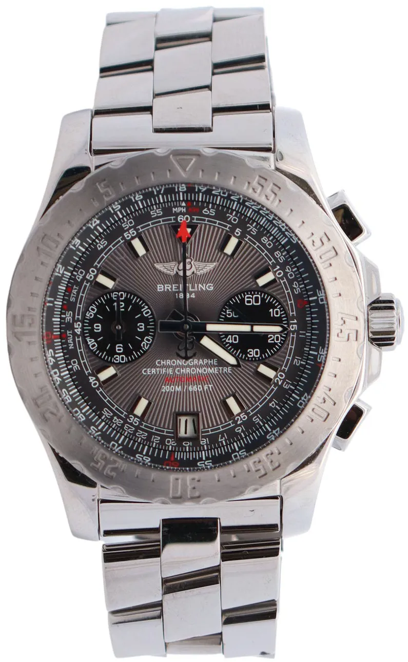 Breitling Skyracer A27362 43.5mm Stainless steel Gray