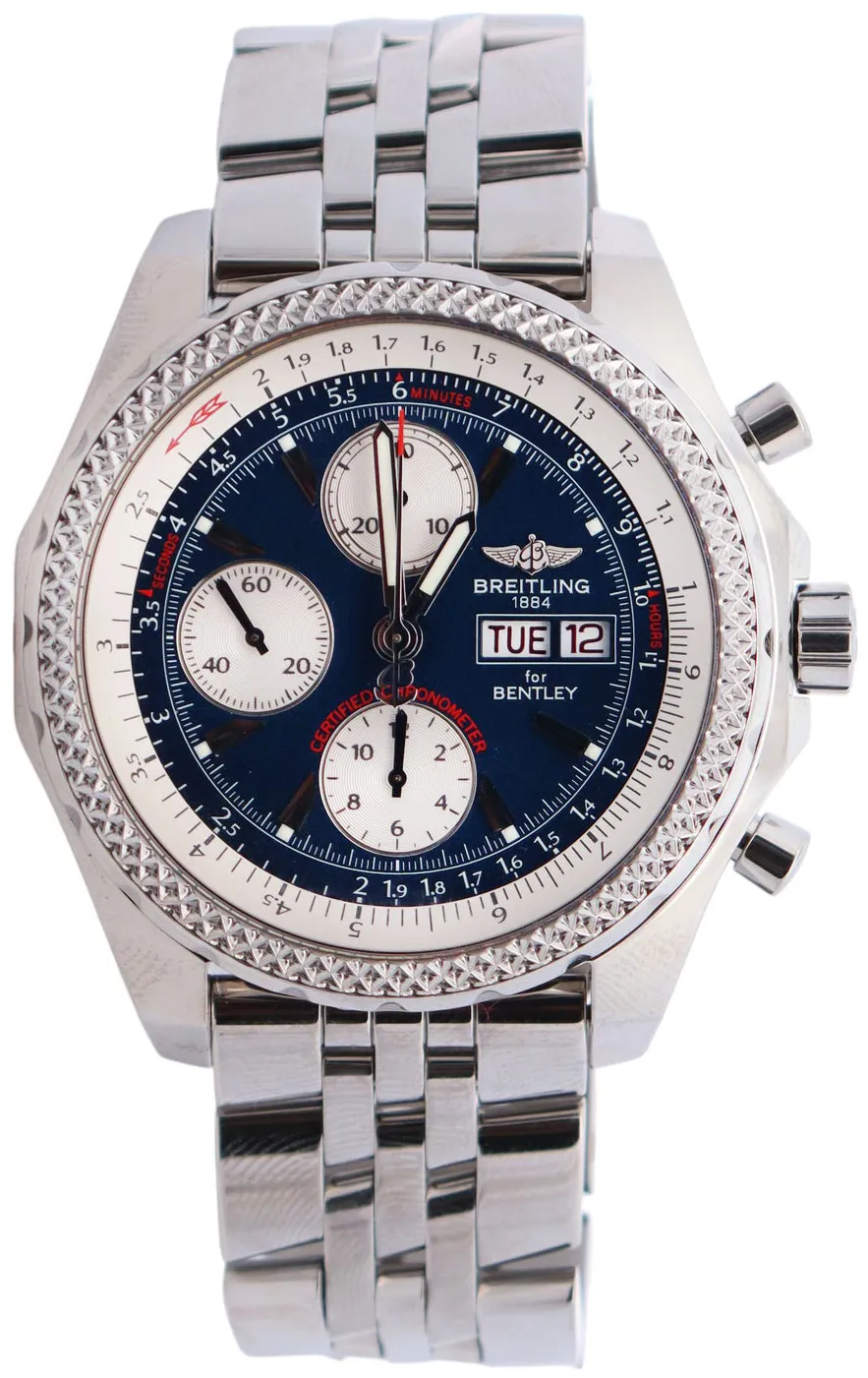 Breitling Bentley A13362 43mm Stainless steel Blue