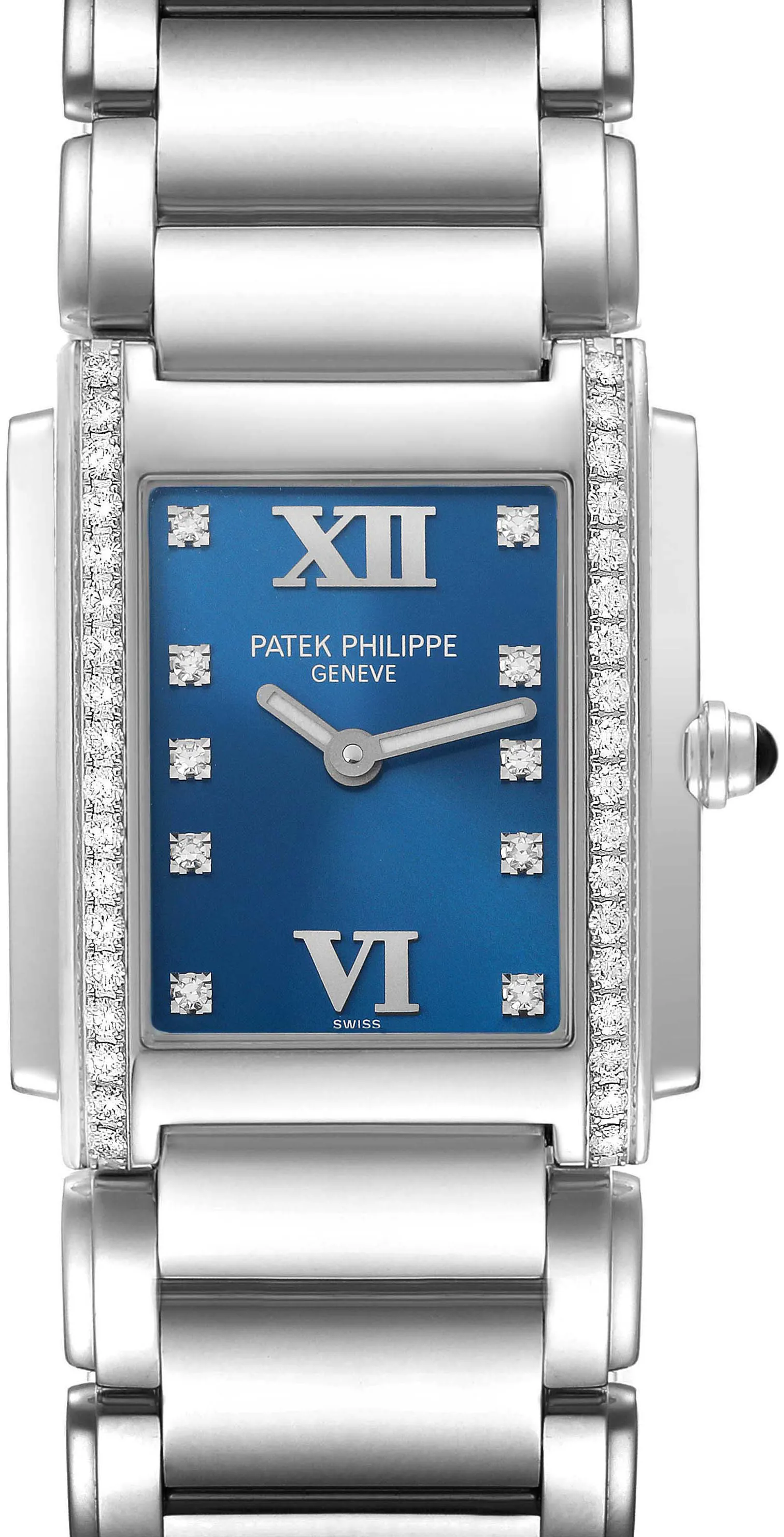 Patek Philippe Twenty~4 4910/10A-012 25mm Stainless steel Blue