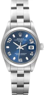 Rolex Oyster Perpetual 69160 Stainless steel Blue