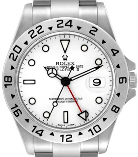 Rolex Explorer II "Polar" 16570 Stainless steel Polar white