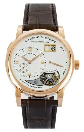 A. Lange & Söhne Lange 1 704.032 38mm Rose gold Silver