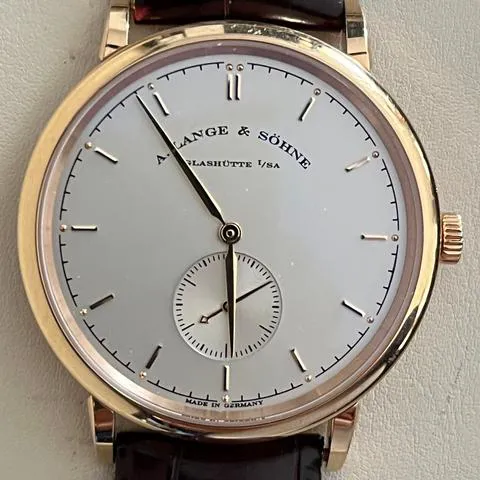 A. Lange & Söhne Saxonia 216.032 39mm Rose gold Silver