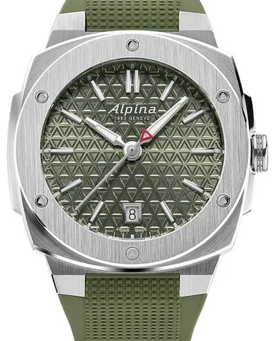 Alpina AL-220K2AE6 34mm Stainless steel Green