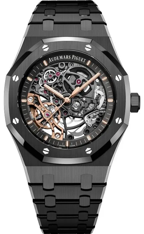 Audemars Piguet Royal Oak 15416CE.OO.1225CE.01 Black ceramic Slate grey