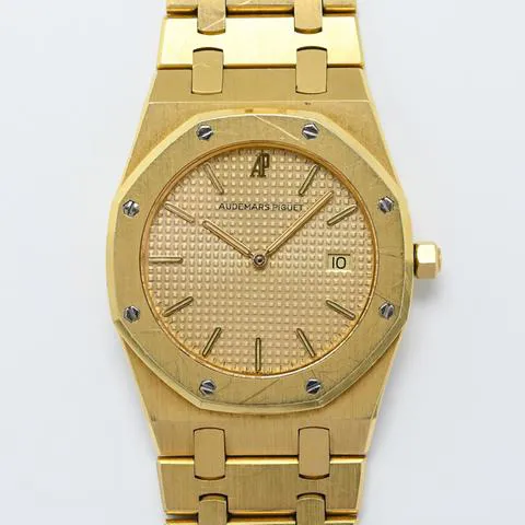 Audemars Piguet Royal Oak 56175BA 33mm Yellow gold Champagne