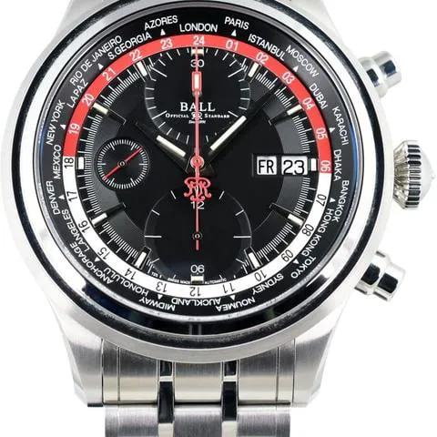 Ball Trainmaster CM2052D-S1J-BKRD 42mm Stainless steel Black