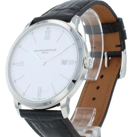 Baume & Mercier Classima M0A10414 42mm Stainless steel White 2