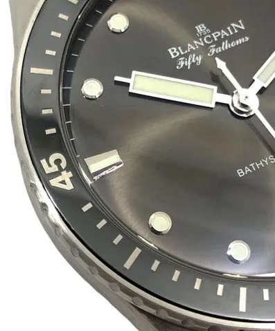 Blancpain Fifty Fathoms 5000-1110-B52A 43mm Gray meteor 2