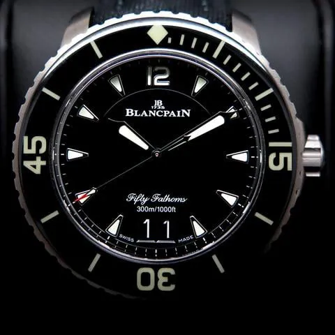 Blancpain Fifty Fathoms 5050-12B30-B52A 45mm Titanium Black 2