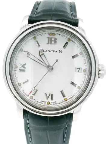 Blancpain Léman Ultra Slim 2100 38mm Stainless steel White