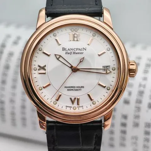 Blancpain Léman Ultra Slim 2100-1442-53 38mm Rose gold