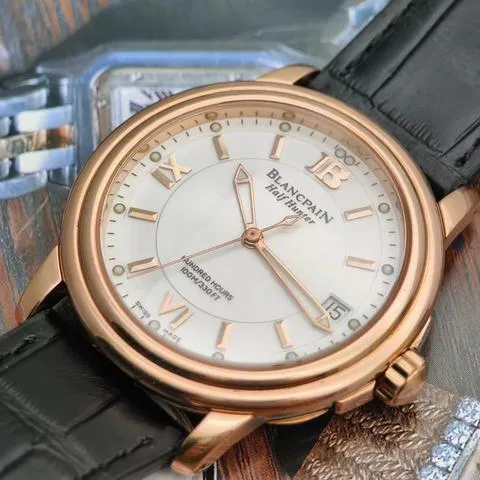 Blancpain Léman Ultra Slim 2100-1442-53 38mm Rose gold 1