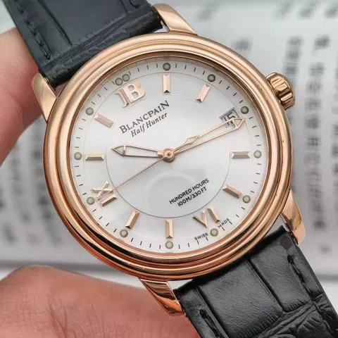 Blancpain Léman Ultra Slim 2100-1442-53 38mm Rose gold 2