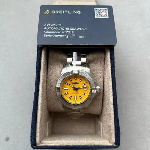 Breitling Avenger A17319101I1A1 45mm Stainless steel Yellow 7