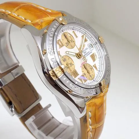 Breitling Cockpit B13358 39mm Yellow gold and Stainless steel Mother-of-pearl 2