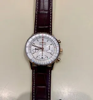 Breitling Navitimer RB0139211G1P1 Red gold Silver