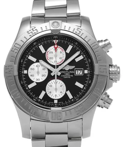 Breitling Super Avenger II A1337111/BC29 48mm Stainless steel Black