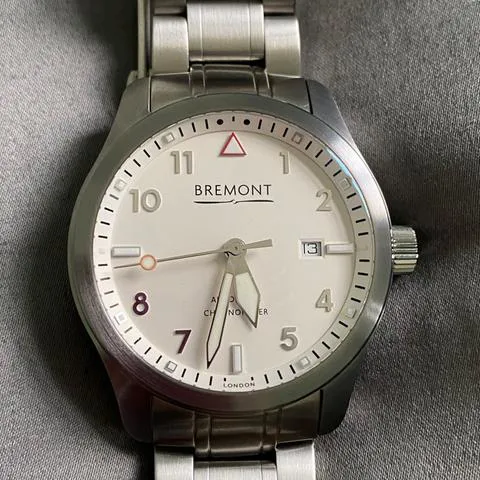 Bremont Solo SOLO 43mm Stainless steel White 1