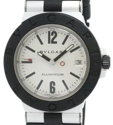 Bulgari Diagono AL 38 TA 38mm Aluminium Silver