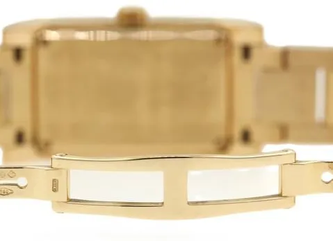 Bulgari Rettangolo RT39G 21mm Yellow gold White 7